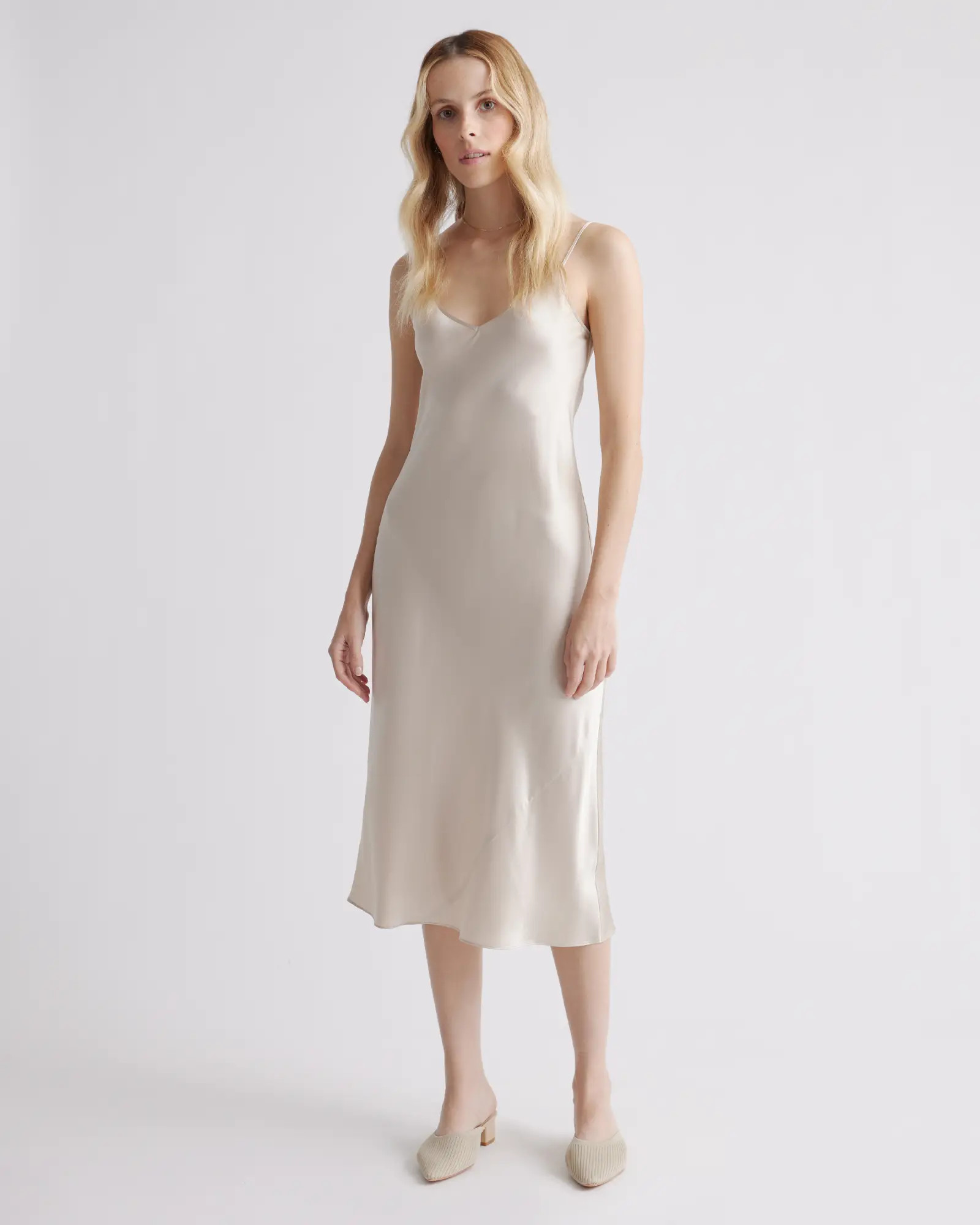 100% Washable Silk Slip Dress | Quince