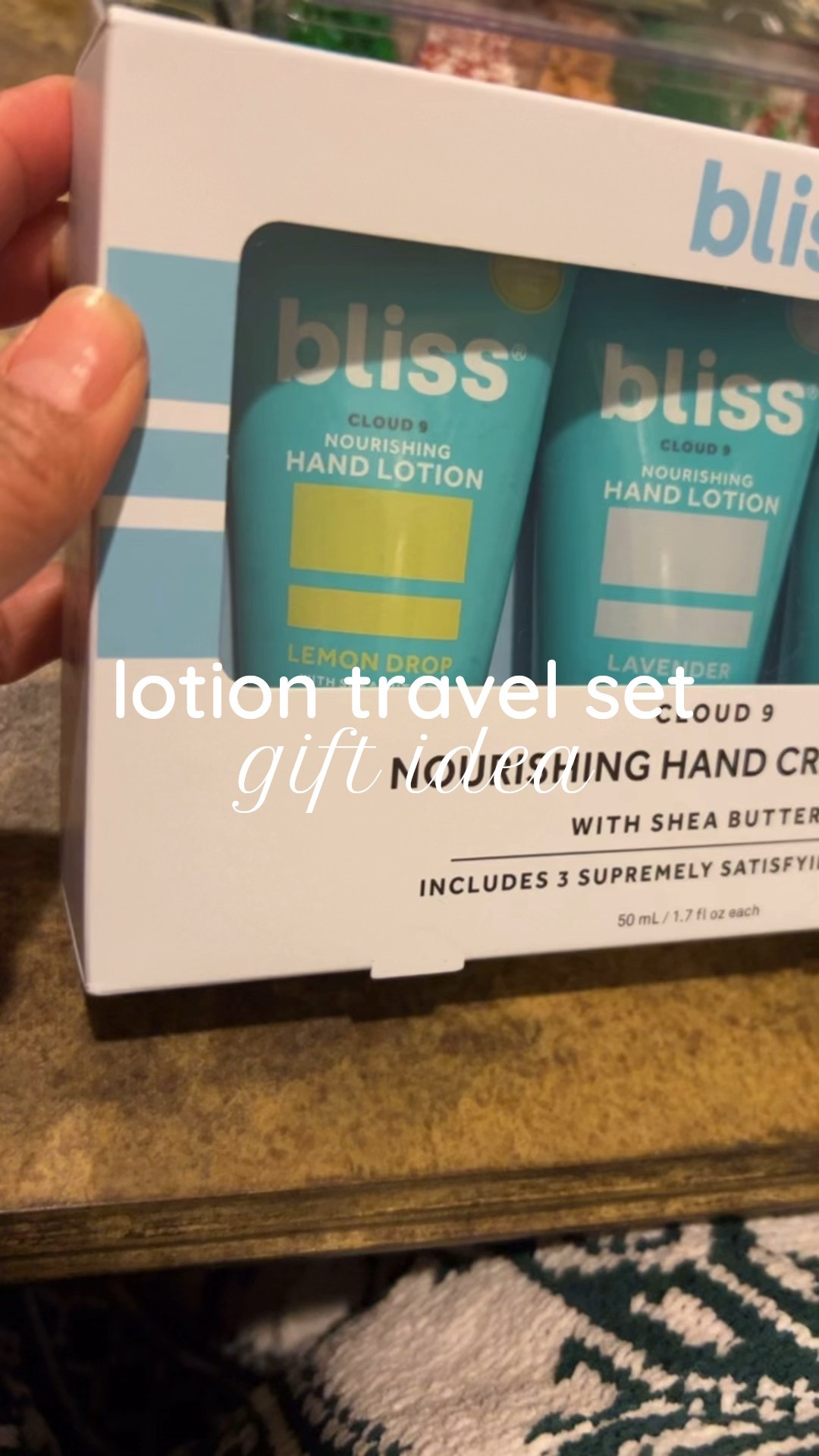 Coworker Lotion Gift Ideas

There’s something easy and thoughtful about gifting a nice lotion. It’s practical, simple to use, and always feels like a small moment of care during a busy workday.

✨ Why lotion works
. It’s usable and never goes to waste.
. It feels like a tiny self care treat they can keep at their desk or toss in a bag.
. It comes in clean, pretty packaging that looks gift ready.

✨ What to gift
. Travel sized lotions in soft scents like vanilla or citrus.
. Nourishing hand creams for everyday use.
. A slightly larger lotion in a neutral scent for home or office.
. A small lotion duo so they can switch based on their mood.

✨ How to choose
. Stick to light scents that won’t overpower a shared workspace.
. Choose simple packaging that feels modern and neutral.
. Add a short note so it feels personal and appreciated.

#lotiongifts #coworkergifts #holidaygifting #selfcaregifts
lotiongifts | coworkergifts | holidaygifting | smallgifts | selfcare | ltkfinds


#LTKSeasonal #LTKGiftGuide #LTKHoliday