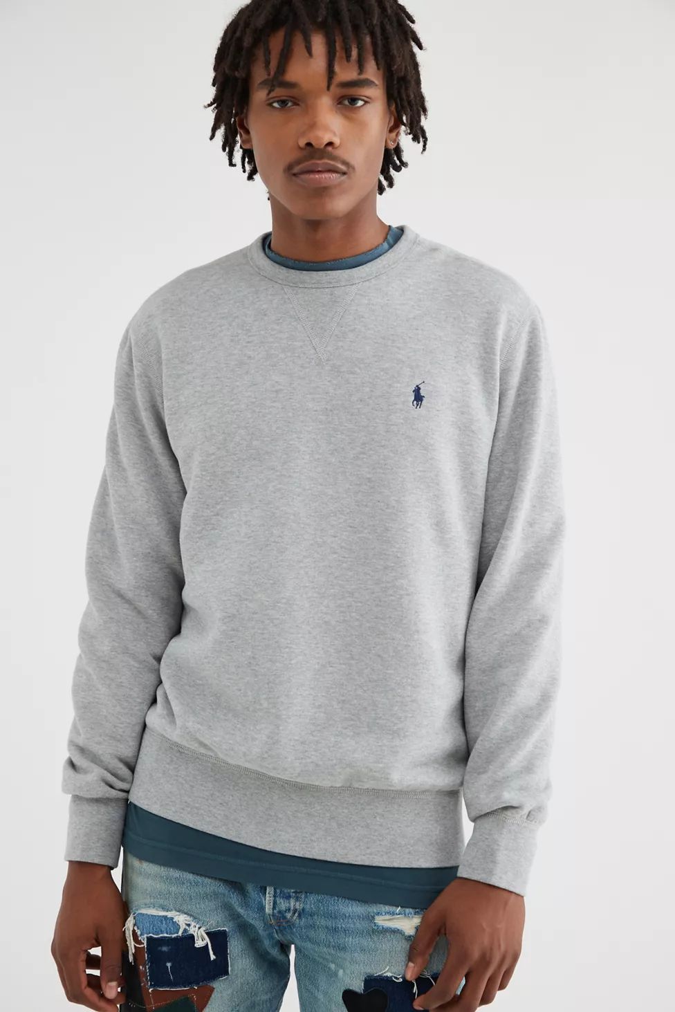 Polo Ralph Lauren Solid Crew Neck Sweatshirt | Urban Outfitters (US and RoW)