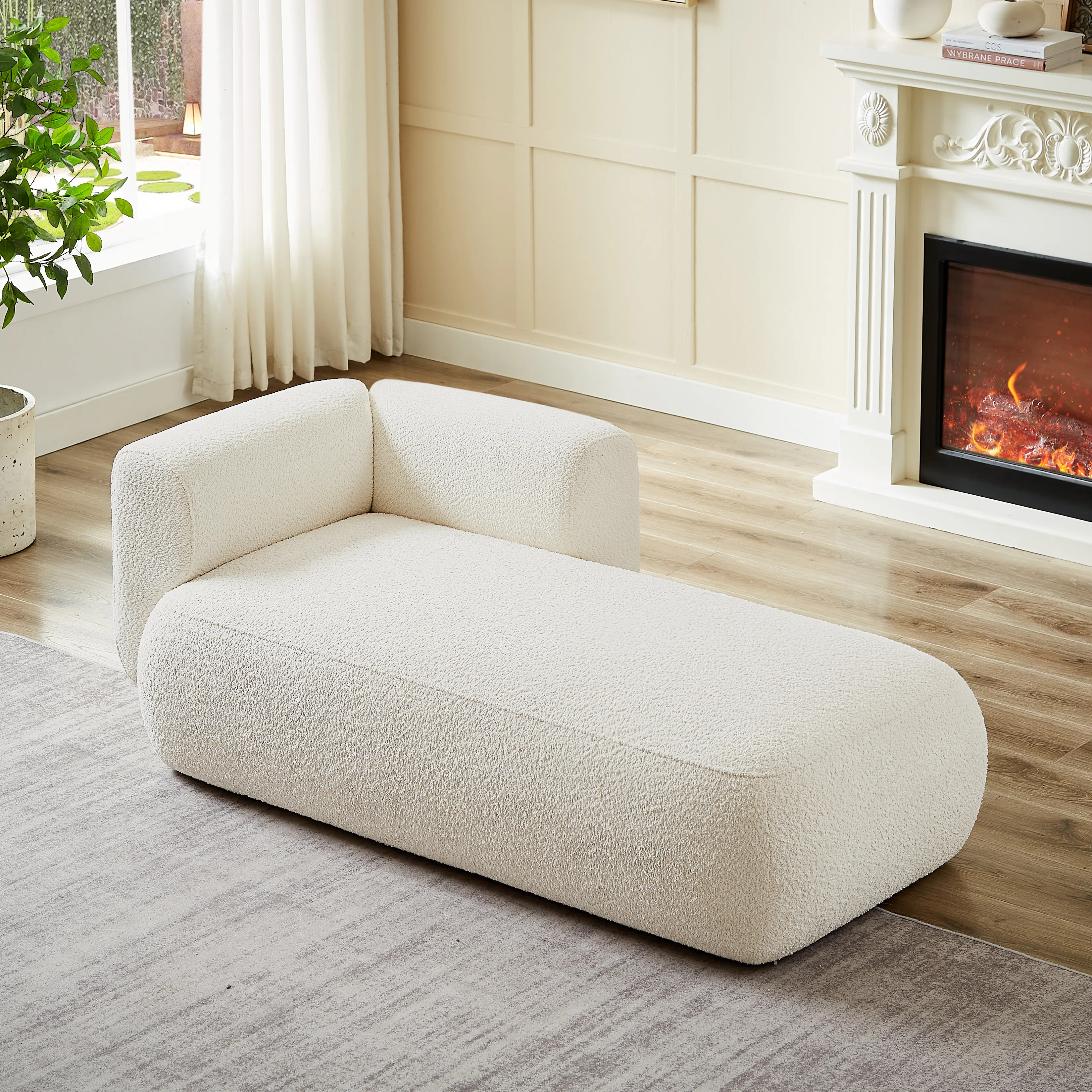 Christinia Upholstered Chaise Lounge | Wayfair North America