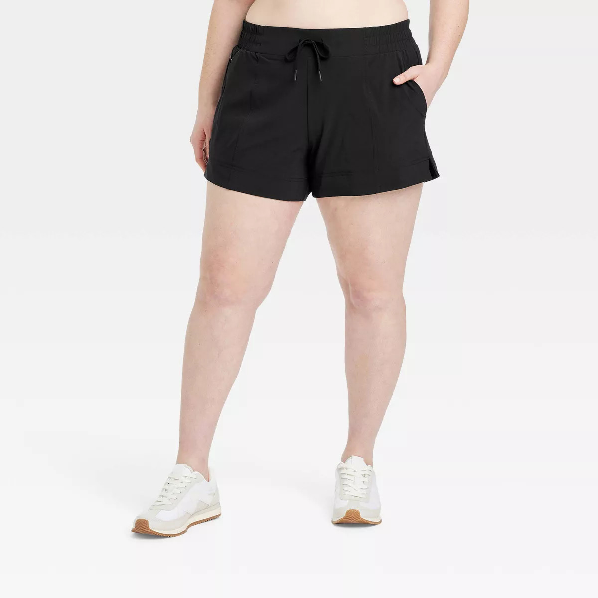Women's Woven Mid-Rise Shorts 4" - All In Motion™ | Target