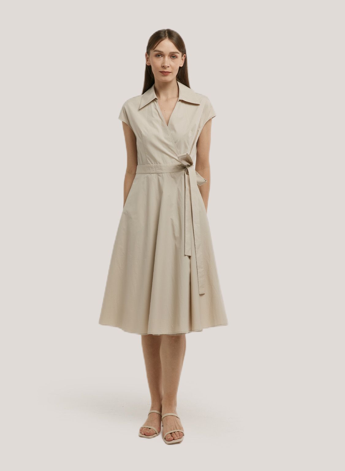 Tie-Waist 100% Cotton Dress | Gentle Herd