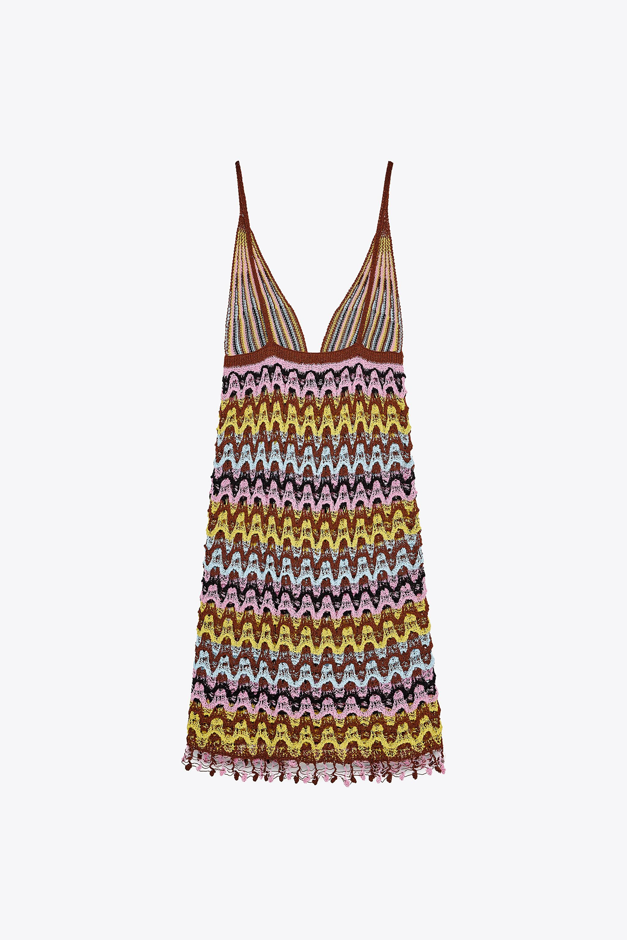 MINI KNIT DRESS | Zara UK