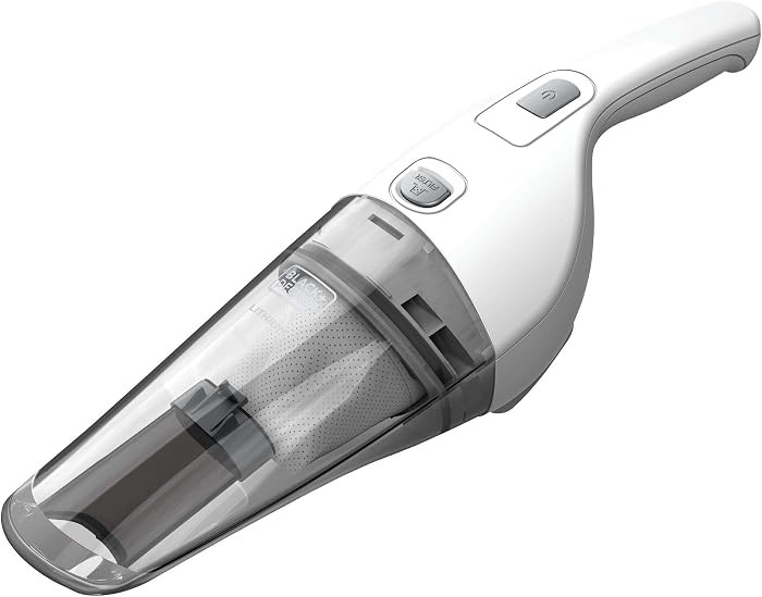 BLACK+DECKER Cordless Lithium Handheld Power Vacuum with Wall Mount Base and Charger, White (HNV2... | Amazon (US)