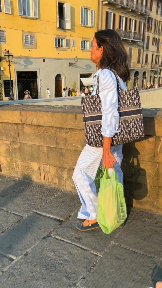 “What is that, velvet?” 

Oh yes, women in Italy are wearing their beautiful Friulane velvet slippers even in the inferno that is summer.

I give you: Friulane, Summer Edition.

(P.S. If you know where that opening quote comes from, we’re automatically best friends.)

#italianstreetstyles #italianstreetstyle #friulane #friulaneshoes #friulanesummer