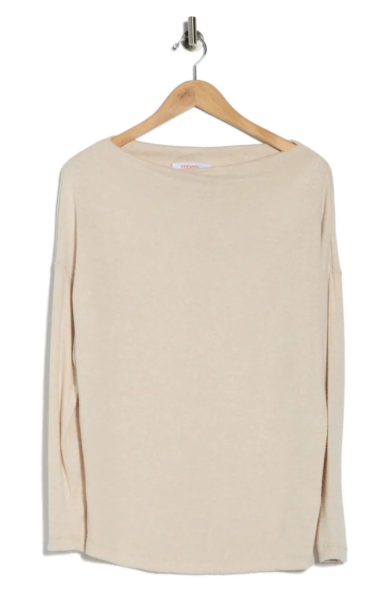 Renee C Brushed Knit Boat Neck Top | Nordstromrack | Nordstrom Rack