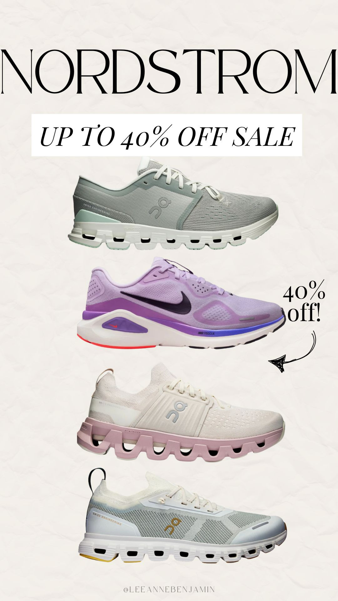 40% off at Nordstrom- so many name brand sneakers on sale!  

 #LTKActive #LTKSaleAlert