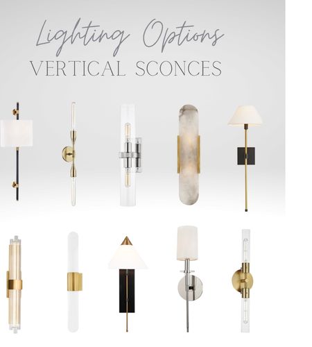 Lighting Options | Vertical Sconces

#sconces #bathroomlights #bathroomlighting

#LTKhome