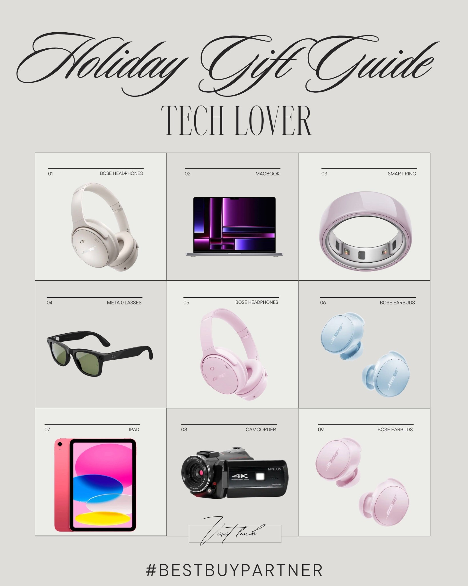 #BestBuyPartner ✨ You already know I love a good tech moment — and these headphones are it. Between the soft colorways, the comfort, and that crystal-clear sound… they’re officially on my holiday wish list. 🎁 Whether I’m working, hosting, or having a quiet moment to myself — these make it all feel a little more elevated.
Shop all my current tech faves from @BestBuy on my LTK 💻🎧💗
#Bose #HolidayGiftGuide #TechLover #LTKHoliday #LTKFinds
