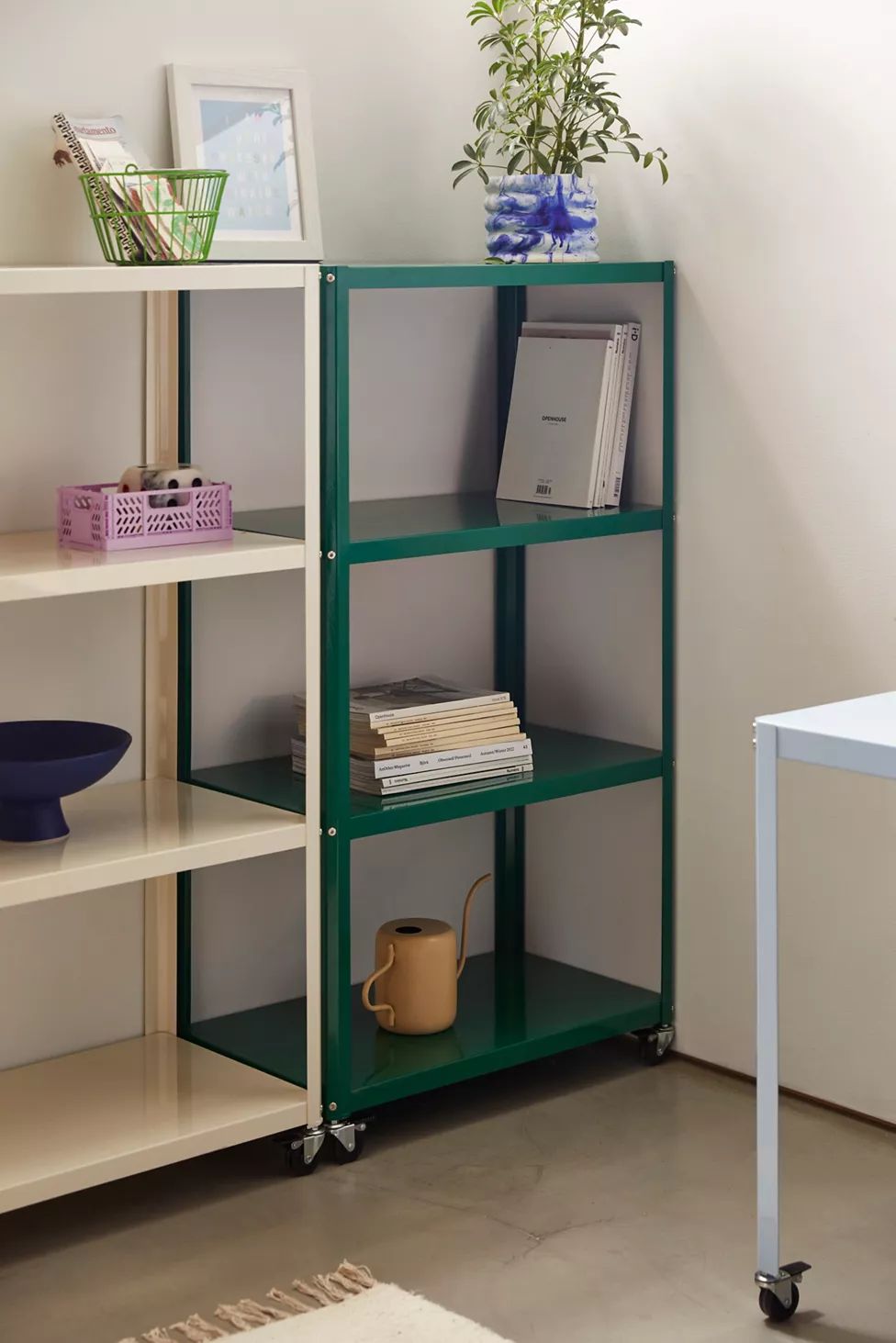 Ryan Rolling 4-Tier Storage Shelf | Urban Outfitters (US and RoW)
