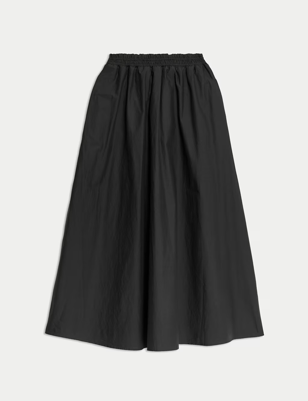 Pure Cotton Poplin A-line Skirt | Marks & Spencer (UK)