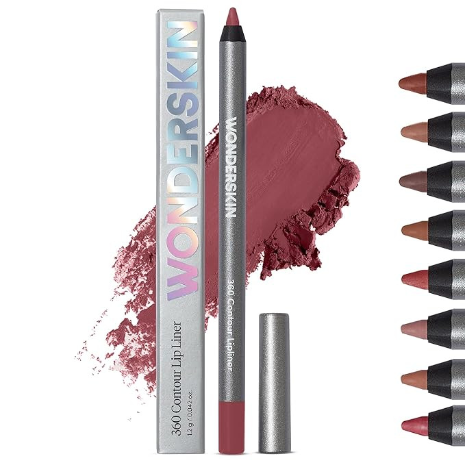 Wonderskin Lipliner Pencil - 360 Contour Lipliner, Long Lasting, Sharpenable Lip Pencil, Waterpro... | Amazon (US)
