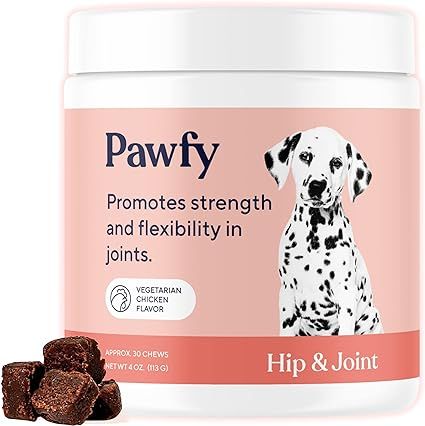 Pawfy Hip & Joint Soft Chews - Total Joint Care | Anti-Inflammatory | Arthritis Relief | Strength... | Amazon (US)
