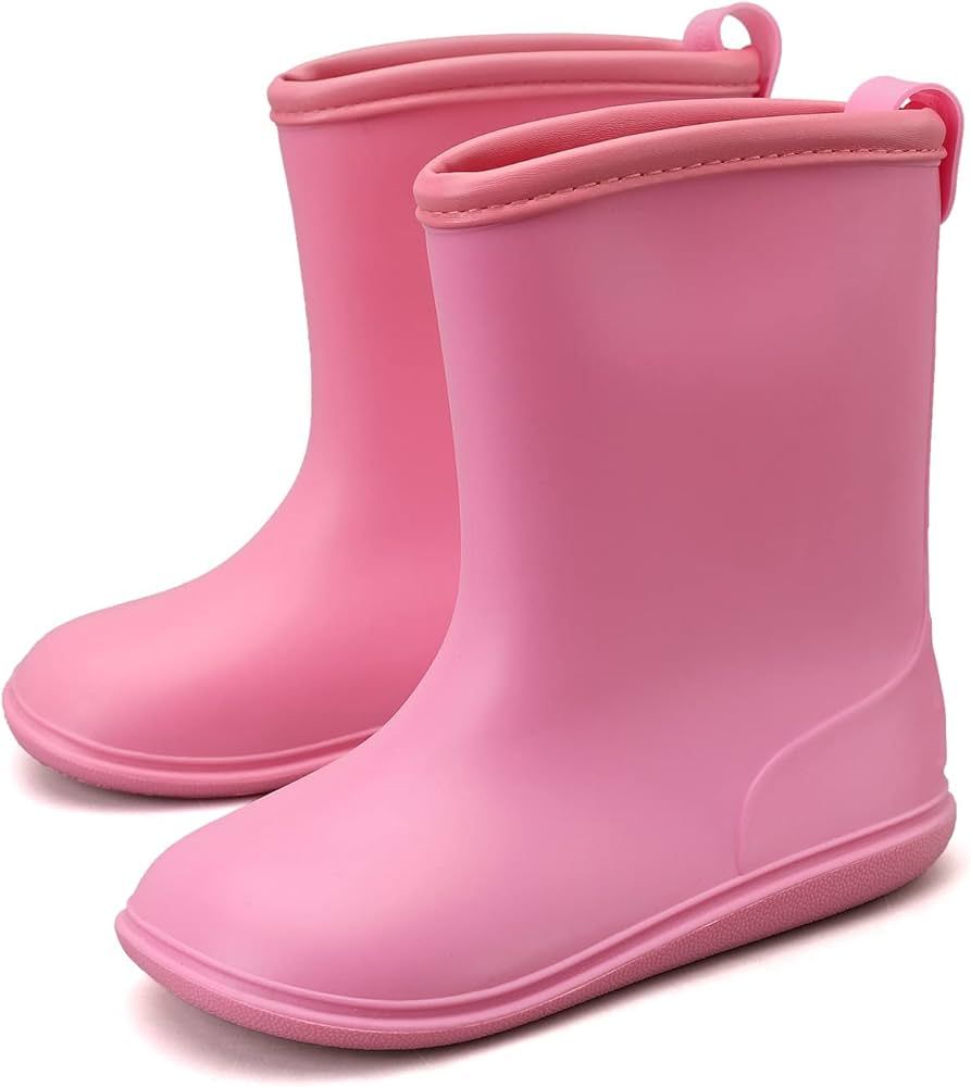 Gigididi Kid Rain Boot,Short Waterproof Rain Shoes for Toddler (Toddler/Little Kid) | Amazon (US)