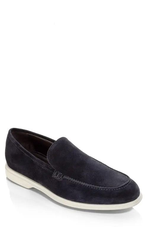 TO BOOT NEW YORK Cassidy Moc Toe Loafer in Blue at Nordstrom, Size 8 | Nordstrom