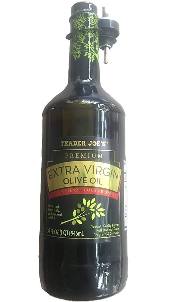 Trader Joe's Premium Extra Virgin Olive Oil 32 Oz, 2 Pack Trader Joe's Premium Extra Virgin Olive... | Amazon (US)