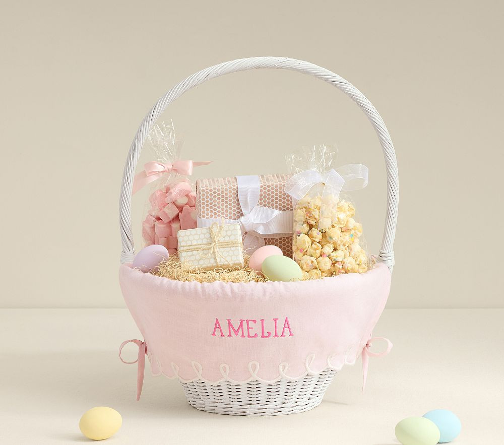 Penny Scallop Easter Basket Liners | Pottery Barn Kids
