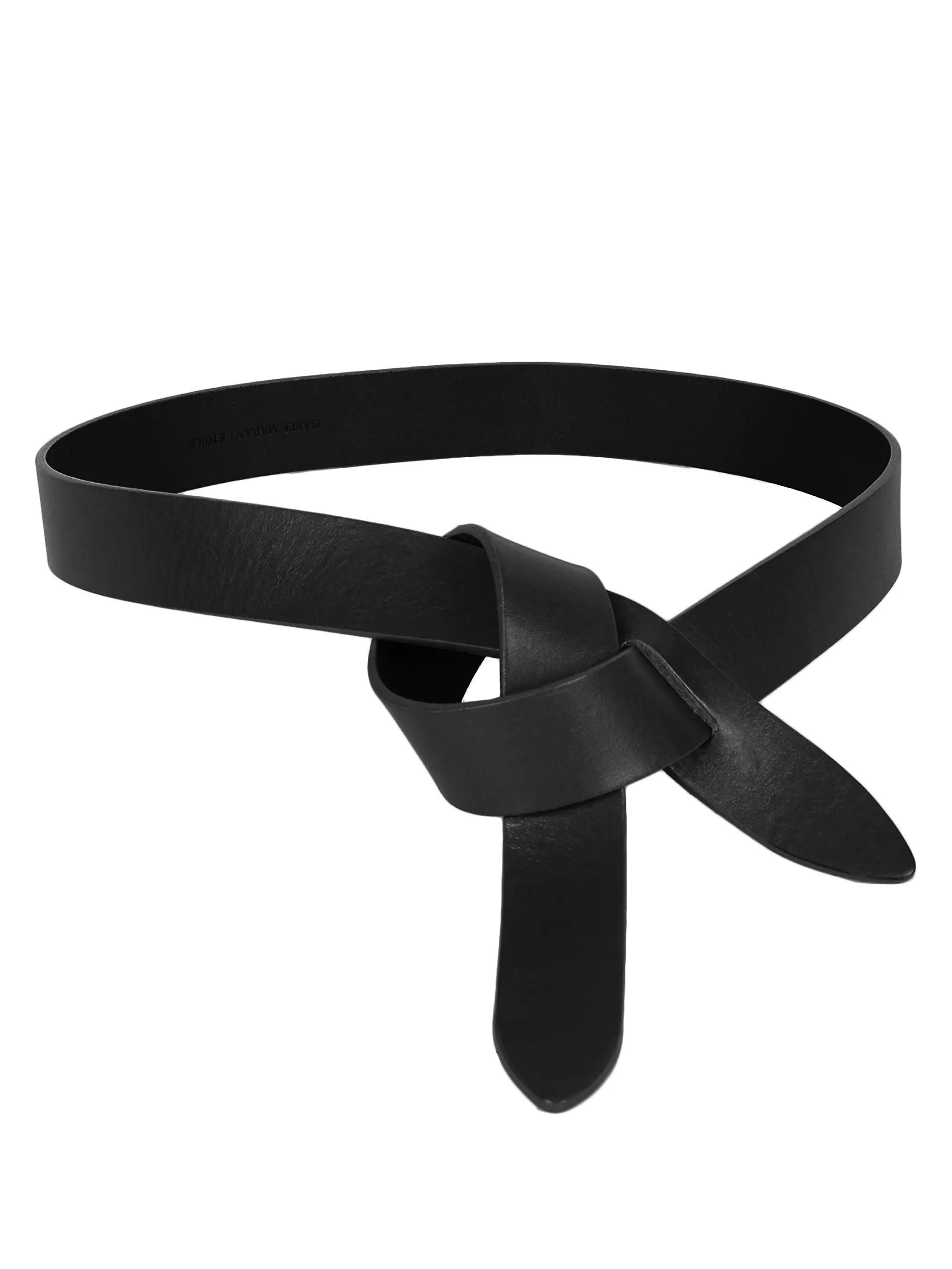 Glossed-leather belt curated on LTK