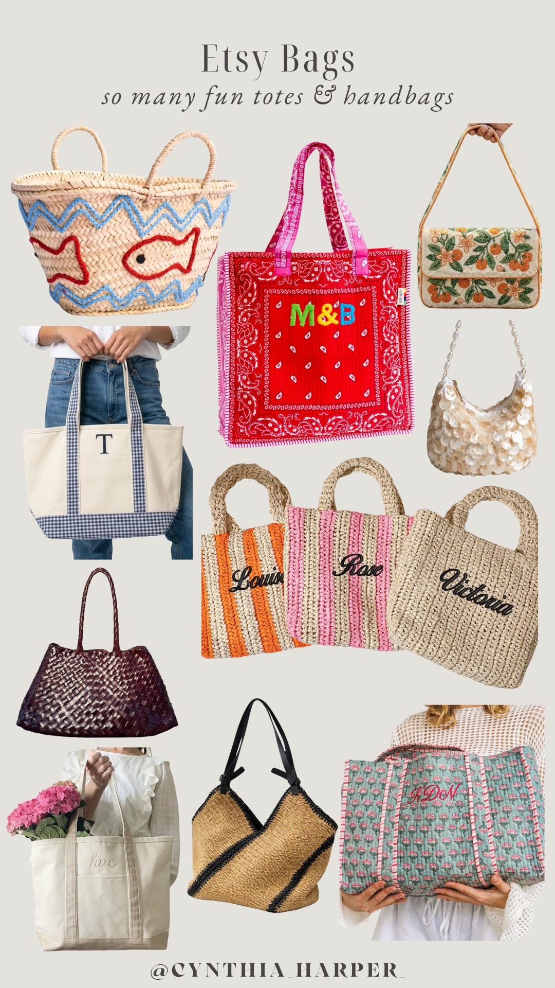 So many cute Etsy bags and totes lately. #EtsyStyle #BagFinds 

 