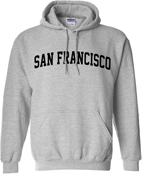 San Francisco College Style Hoodie Sweatshirt Unisex | Amazon (US)
