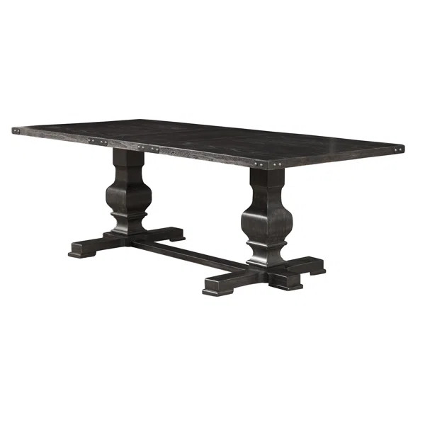 Manchester Dining Table, Vintage Black | Wayfair North America
