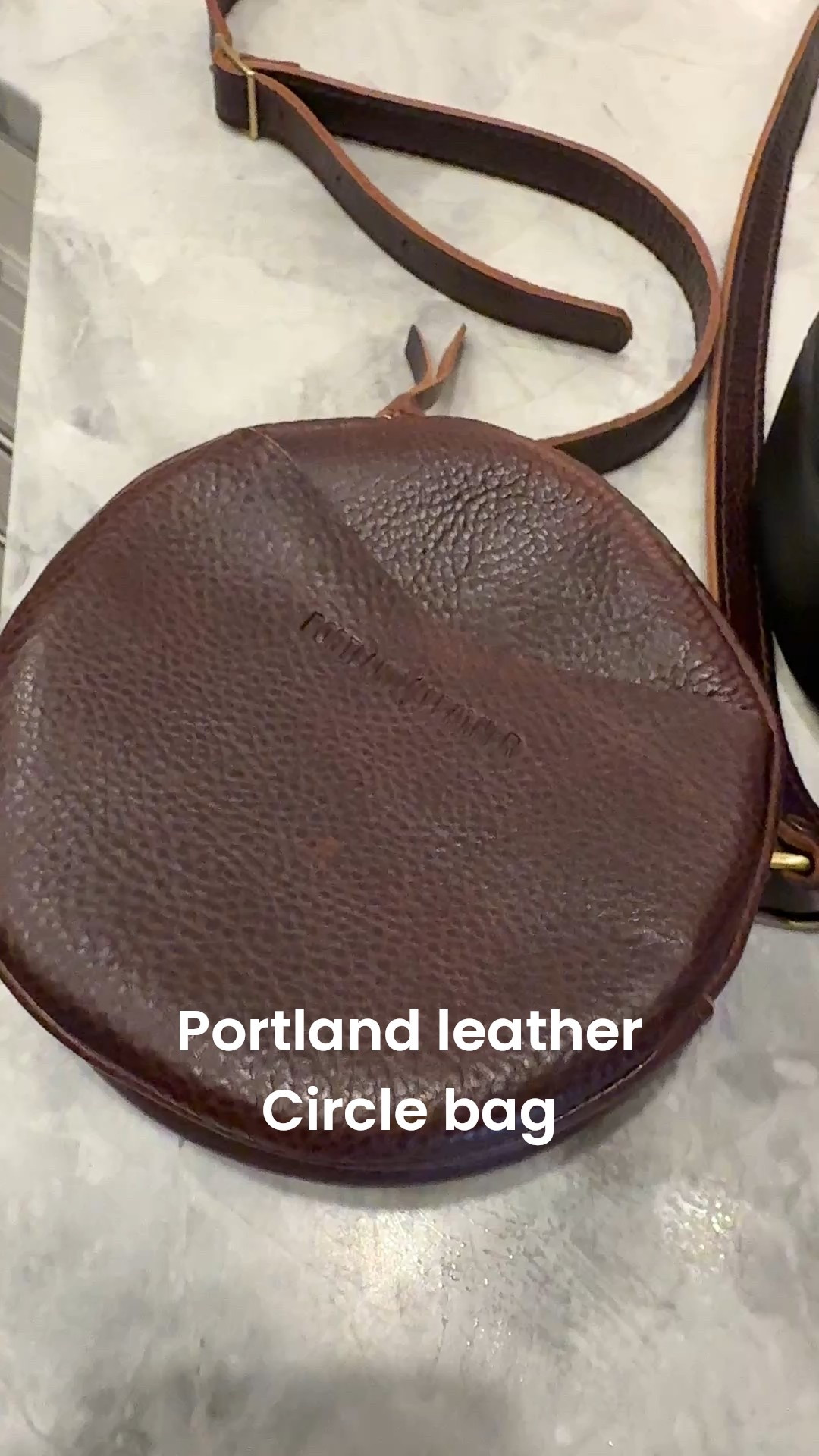 🚨sale
Coldbrew circle crossbody in small 

And Black in the large 
Both full-grain leather. 

* Unique geometric crossbody bag for when you want something a bit different

* Features an exterior and interior pocket

* Adjustable crossbody strap making it the perfect sidekick

* Available in 2 sizes
Save 30% with code BOO30

#LTKFindsUnder100 #LTKSaleAlert #LTKItBag