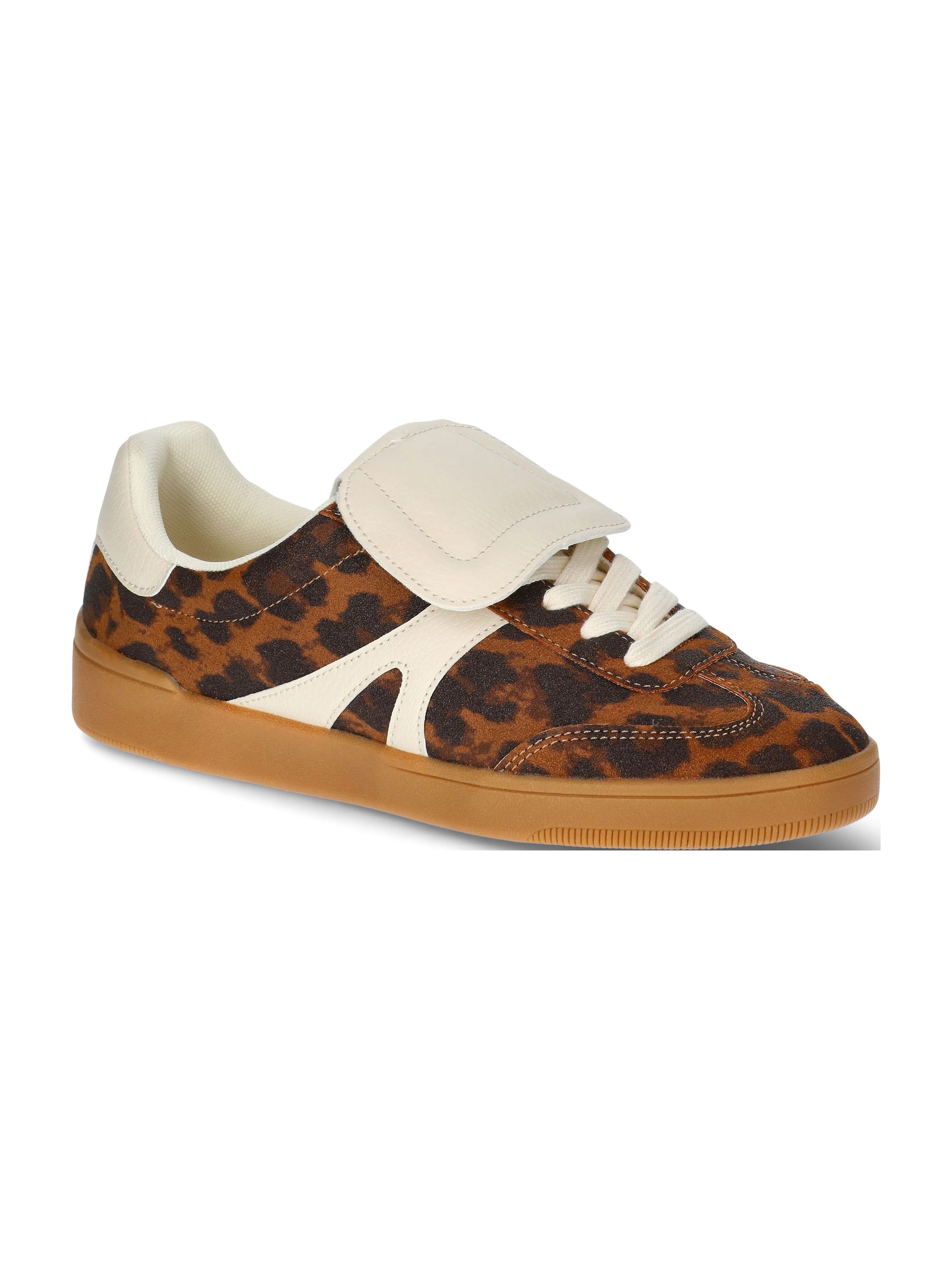 No Boundaries Women's Foldover Lace-Up Sporty Sneakers | Walmart (US)