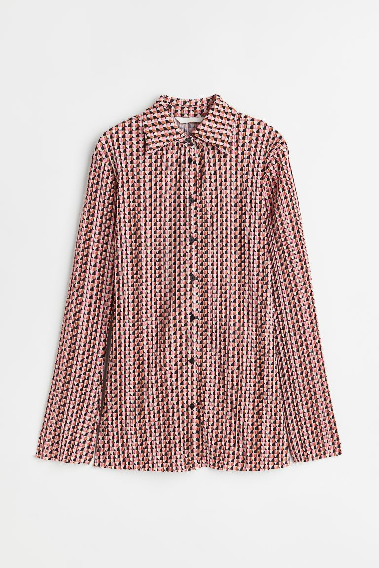 Textured Jersey Shirt | H&M (US + CA)