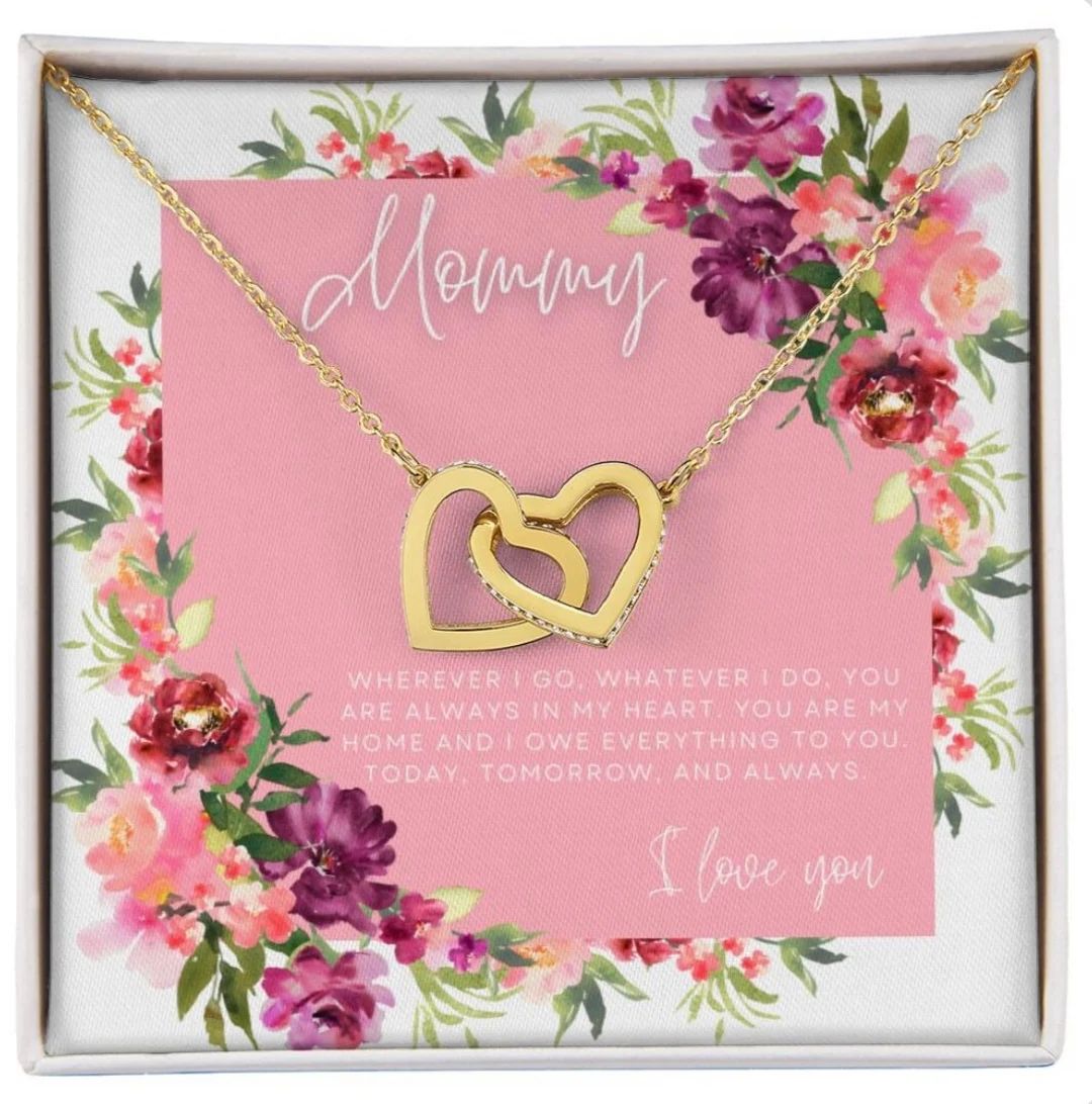 To Mommy necklace: I love you necklace. Gifts for mom, mom gifts, mommy gifts, Christmas gifts fo... | Etsy (US)