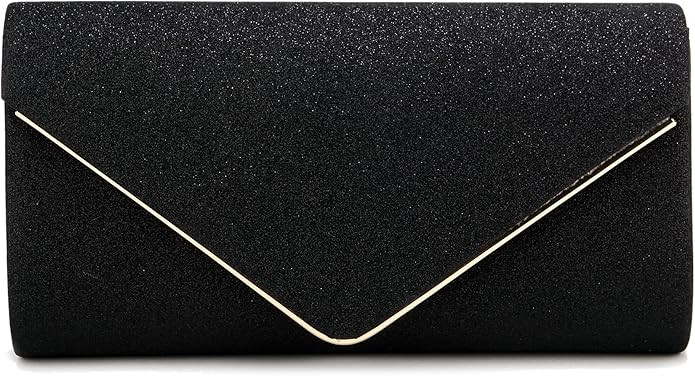 Clutch Purses for Women Fancy Evening Bag Bridal Prom Party Envelope Handbags | Amazon (US)