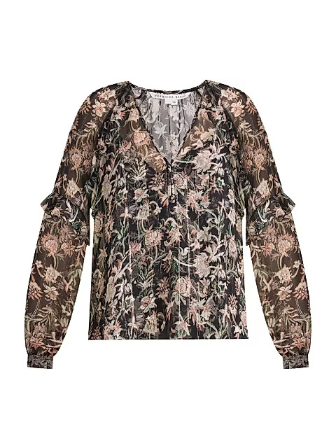 Zanita Silk-Blend Blouse | Saks Fifth Avenue