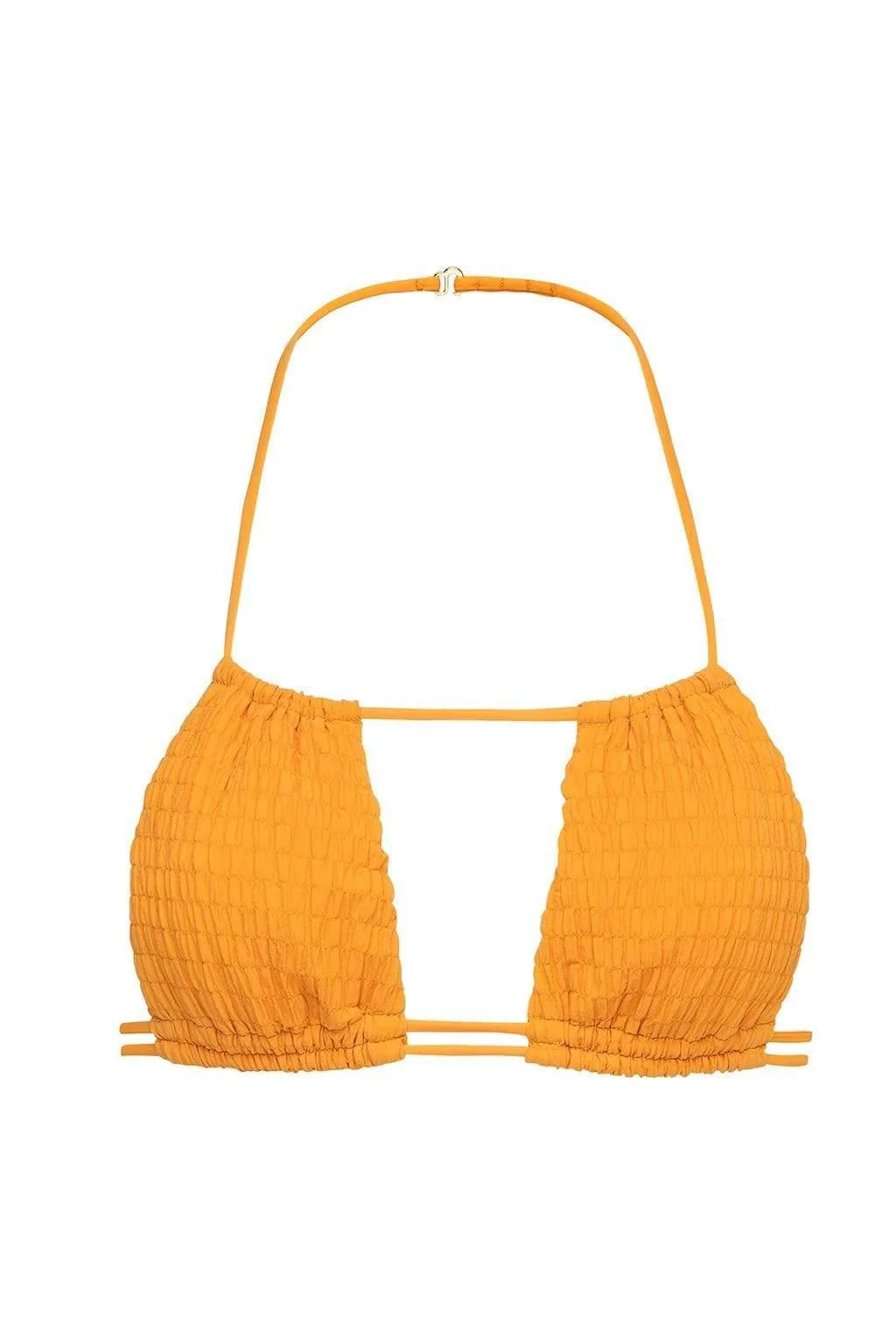 Mari Scrunch Brasil Clip Bikini Top | Montce