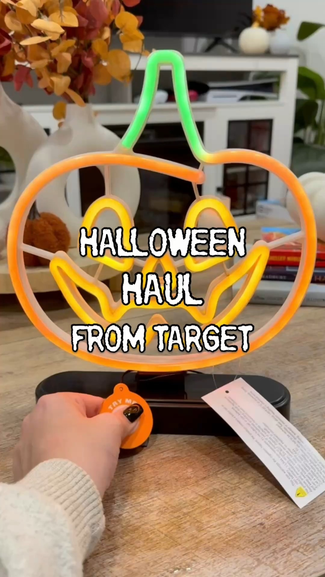 HALLOWEEN HAUL FROM TARGET !
i have to do a halloween haul with all of my target finds i couldn't leave without. spooky decor that lights up my haunted home this holiday. what halloween decor did you get this year ?!

#LTKHoliday #LTKHome #LTKSaleAlert