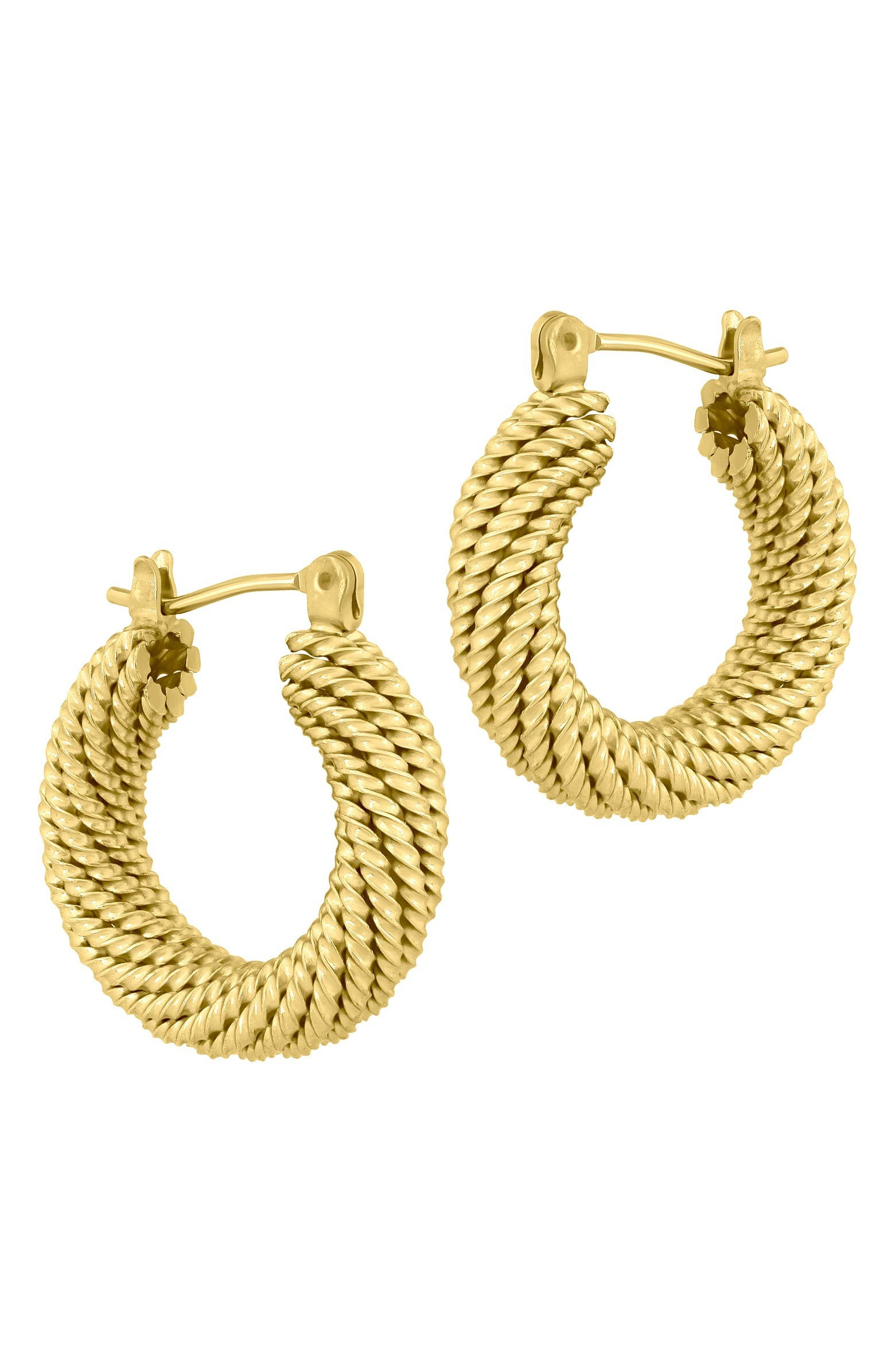 Jewelry Presley Twisted Hoop Earrings | Nordstrom