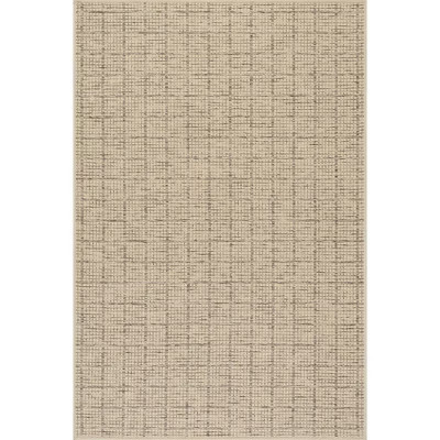 Nuloom Sylvara Modern Checkered Rug, 5' x 8', Beige | Target