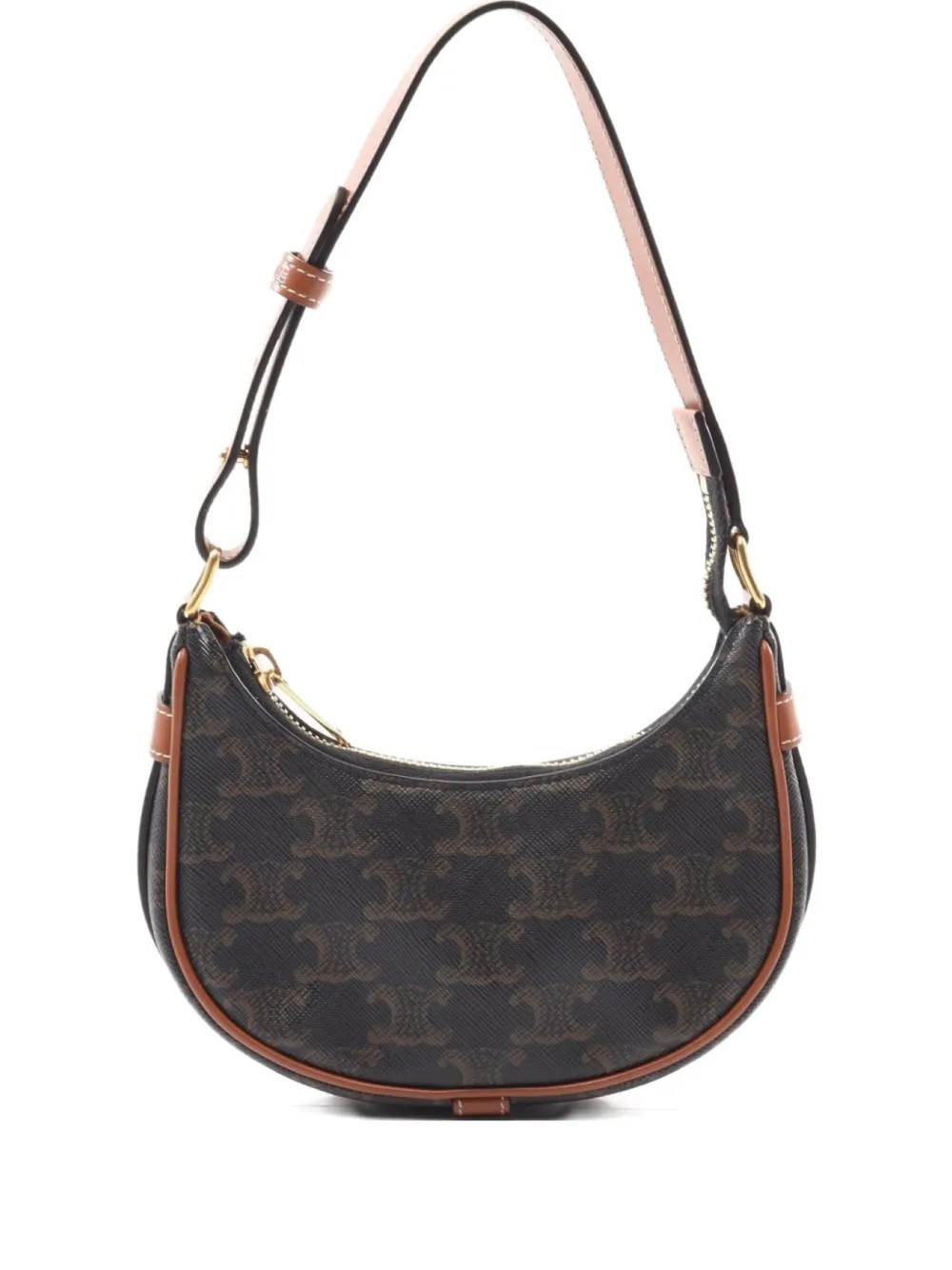 Celine Pre-Owned 2010s Ava Mini Triomphe shoulder bag - Brown | Farfetch Global