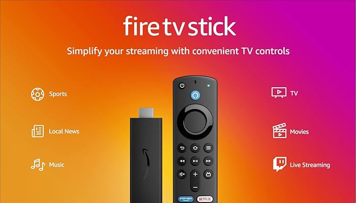 Amazon Fire TV Stick with Alexa Voice Remote (includes TV controls), free & live TV without cable... | Amazon (US)