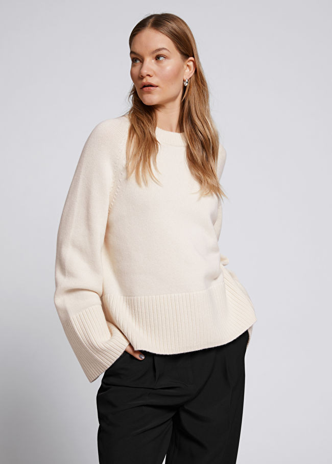 Oversized Raglan Sleeve Jumper | & Other Stories US