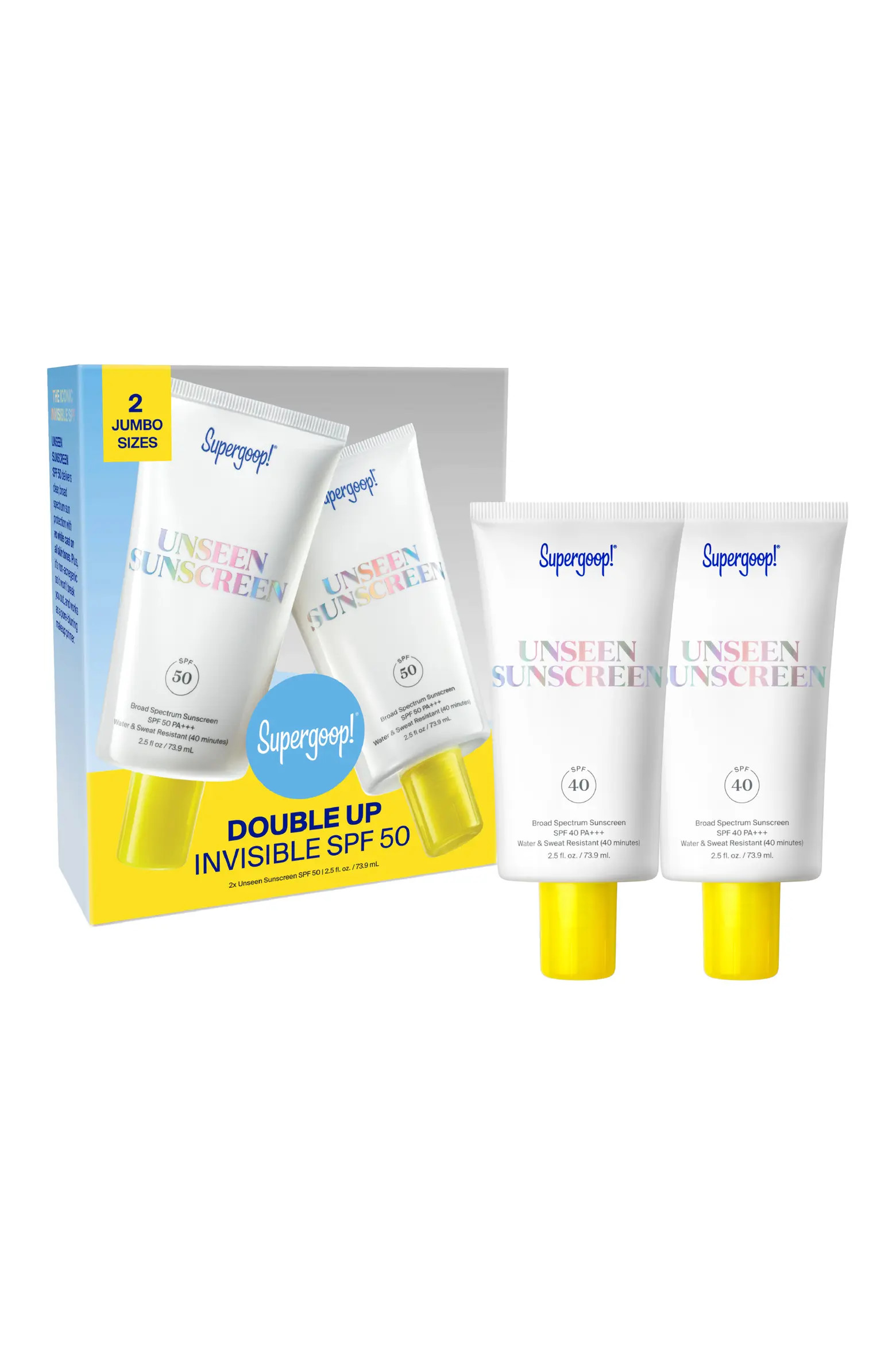 Unseen Sunscreen Broad Spectrum SPF 50 Duo $96 Value (Women) | Nordstrom | Nordstrom