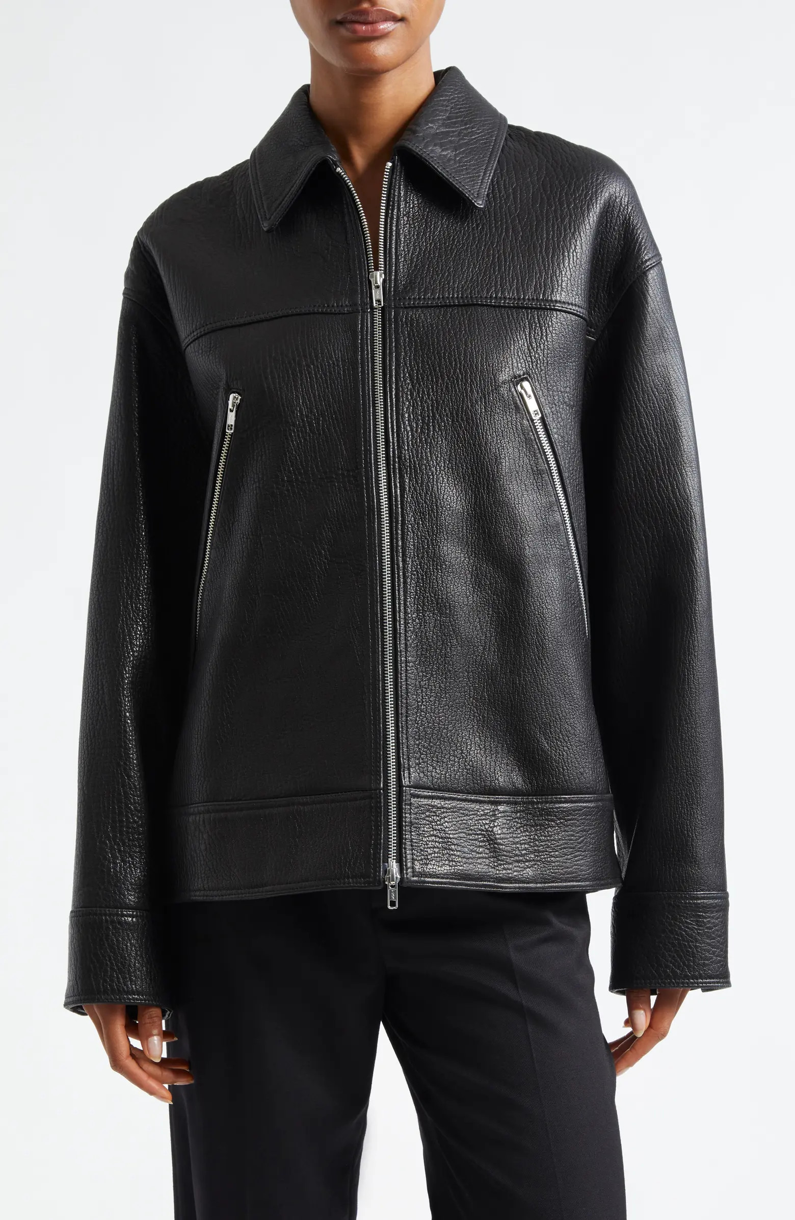 A.L.C. Olive Leather Jacket | Nordstrom | Nordstrom