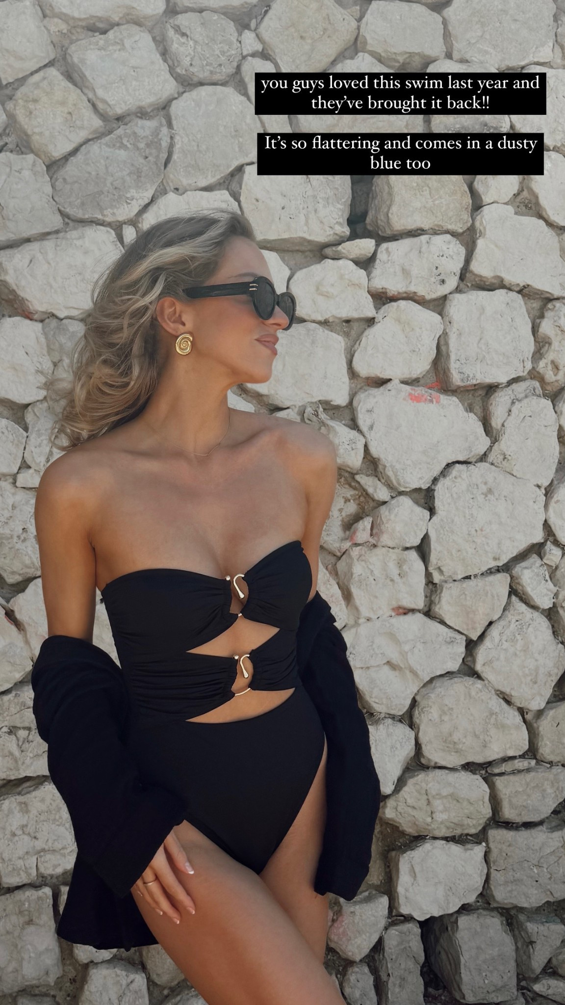 Black swimsuit

#LTKuk #LTKswimwear #LTKsummer