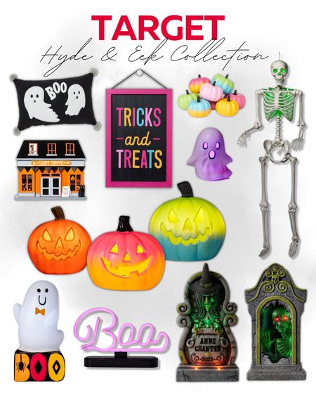 Target Hyde & Eek Collection, neon Halloween decor, bright colors, neon colors, halloween home decor 

#LTKHalloween #LTKSale #LTKSeasonal
