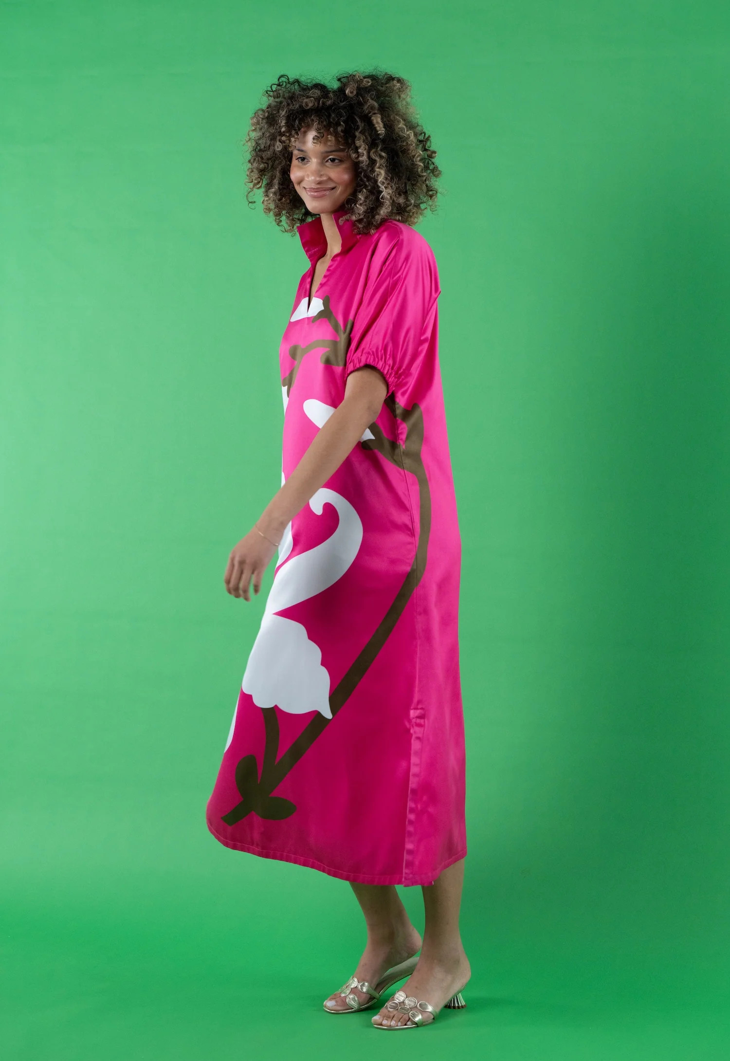 Poppy Maxi in Holland Pink | Emily McCarthy