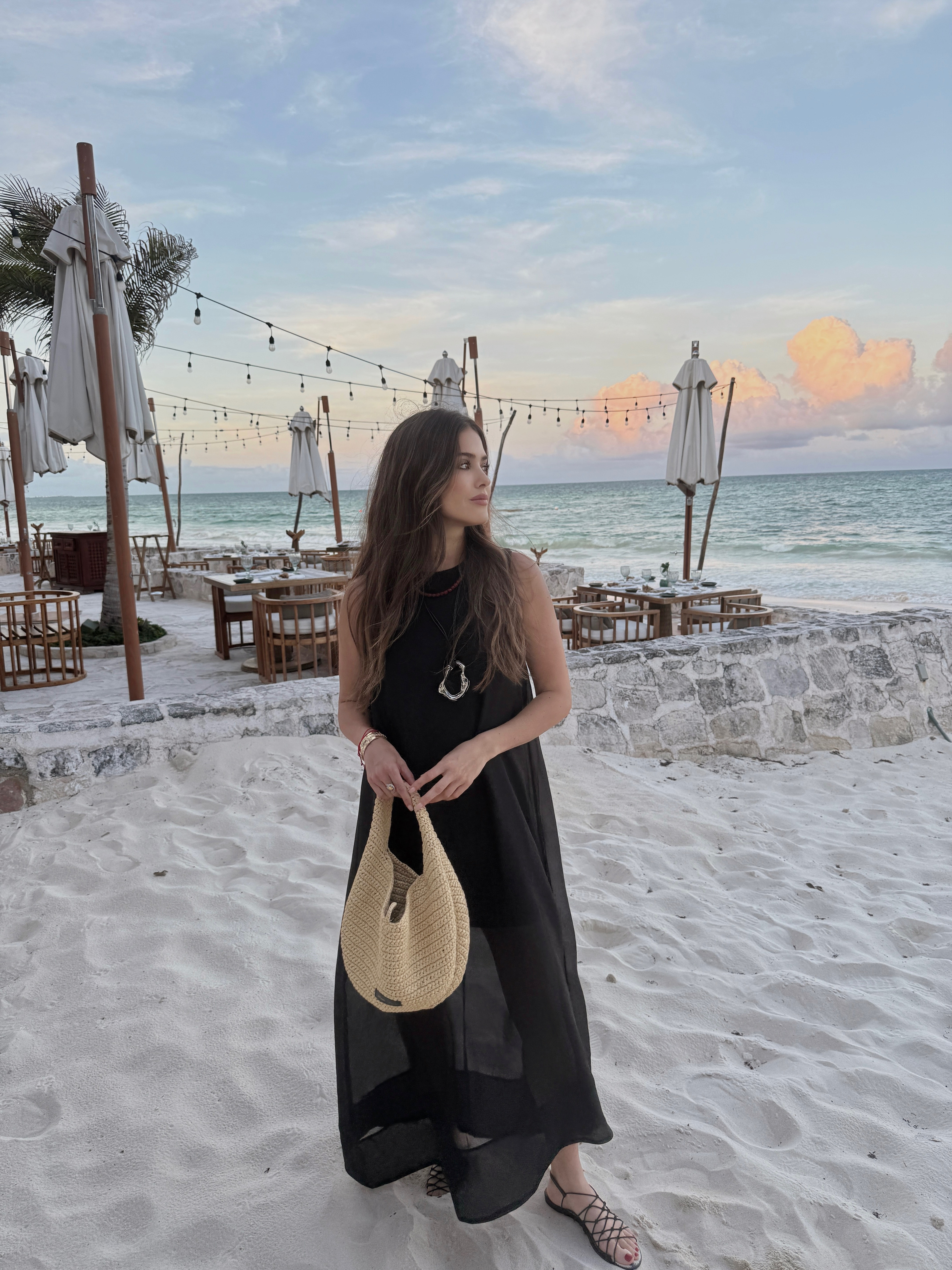 A classic black dress🖤 

 #LTKStyleTip #LTKTravel #LTKItBag