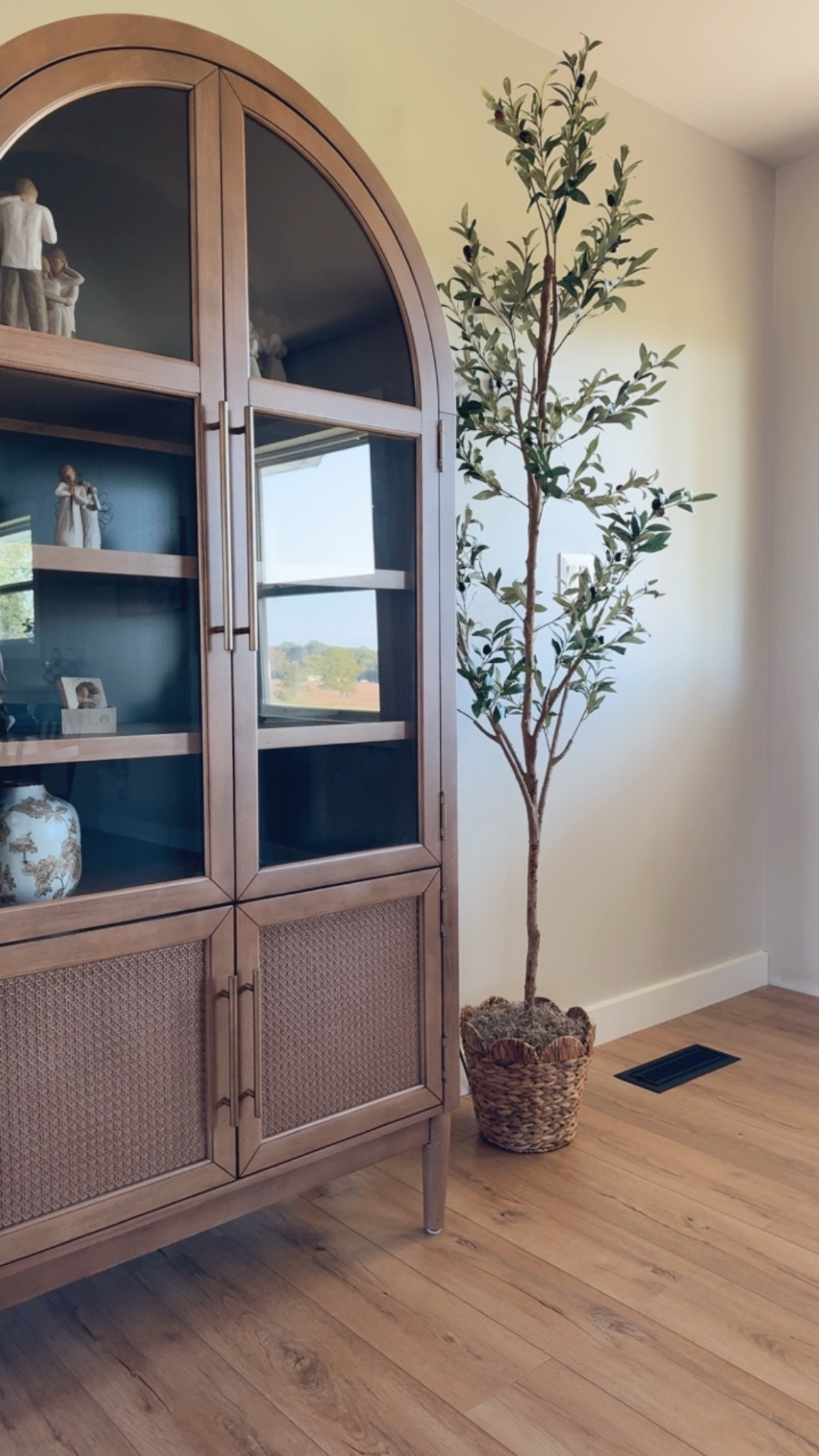 Changed up the basket for my fav olive tree! So pretty! 

Home decor, arch cabinet, neutral decor

#LTKHome #LTKmomlife