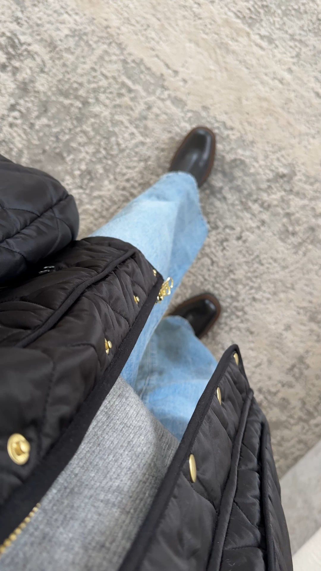 Winter outfits women  Quilted jacket has been restocked in all sizes. Chic style and warmer than it looks. It’s what I wear lately when I don’t need my big puffer coat. 
I sized up. 
Cashmere sweater crewneck. I would size up for a more oversized fit if I were to repurchase. 
Charm necklace. 
Straight leg relaxed jeans- I sized up. 
Waterproof boots in classic Chelsea style. These are still going strong at 3-4 years old. True to size or size up if in between  


#LTKFindsUnder100 #LTKootd #LTKOver40