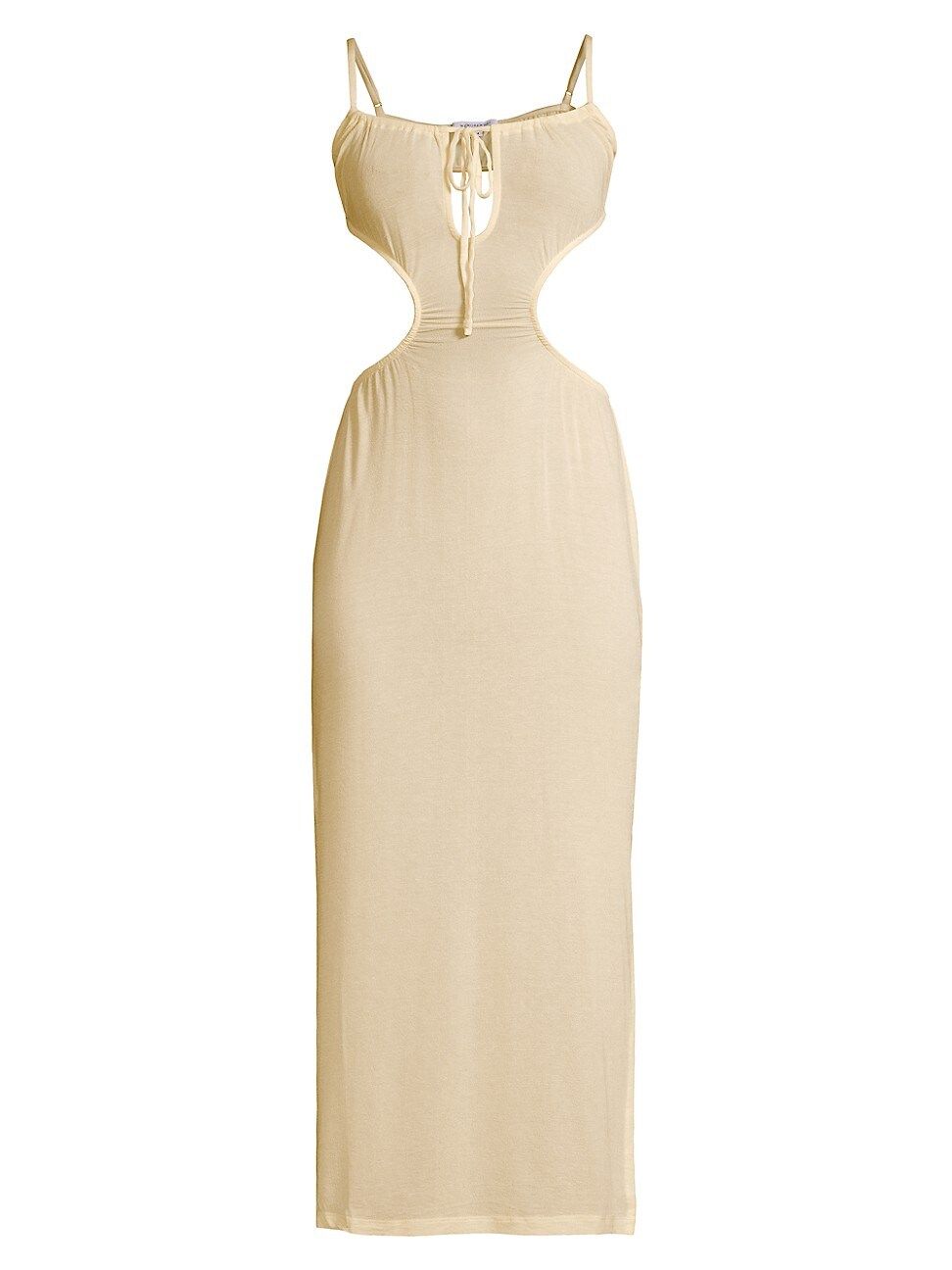 WeWoreWhat Ruched Cutout Maxi Coverup Dress | Saks Fifth Avenue