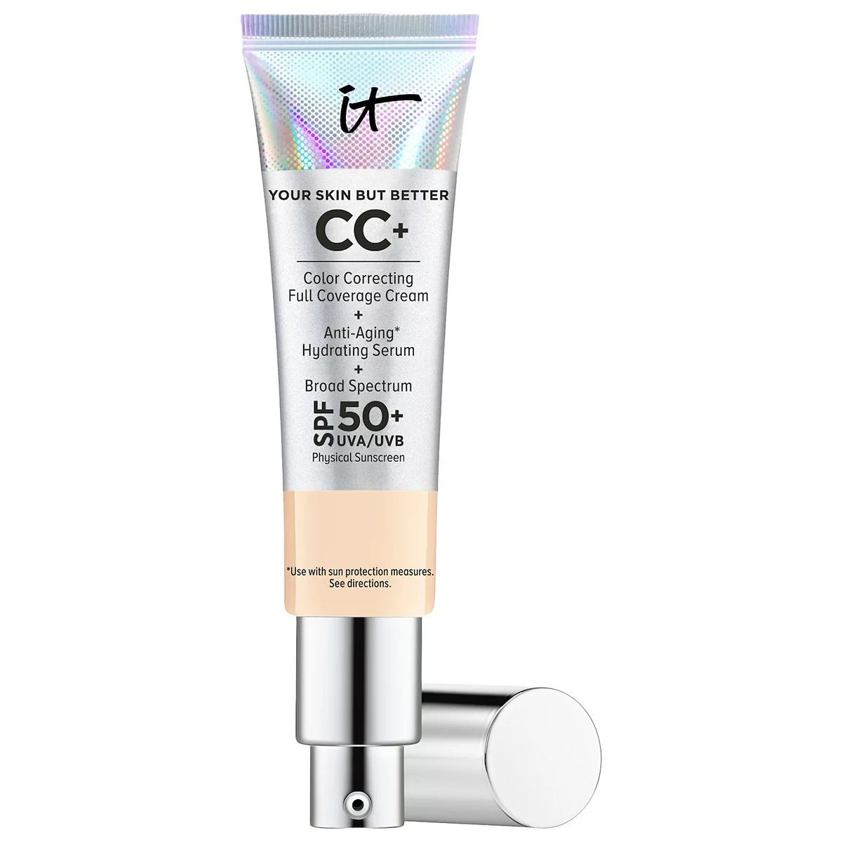 IT Cosmetics CC+ Cream Full Coverage Color Correcting Foundation with SPF 50+ | Kohl's