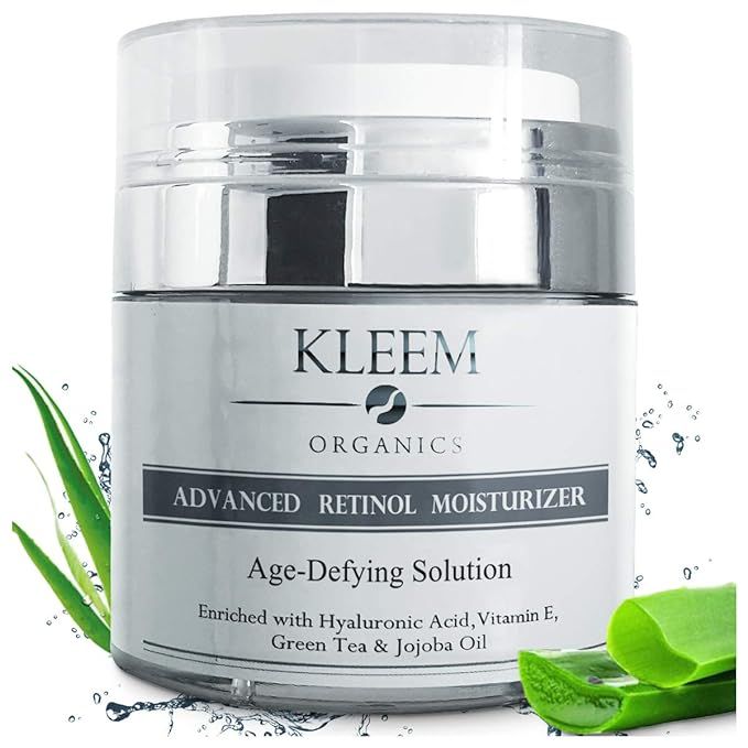 Pure Anti-Wrinkle Face & Neck Retinol Cream with Hyaluronic Acid - Premium Anti-Aging Face Moistu... | Amazon (US)