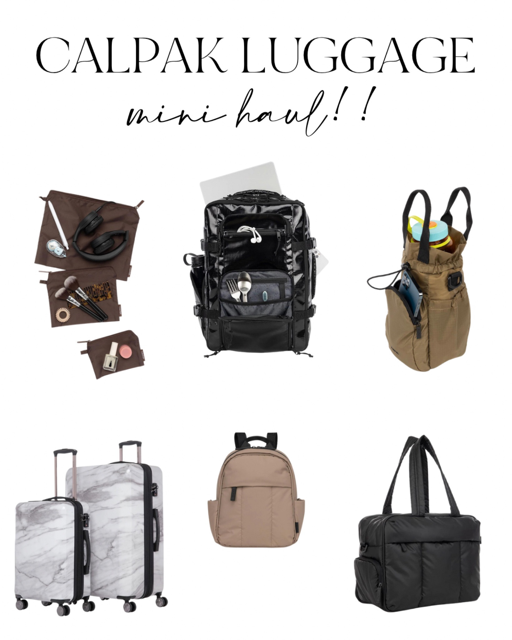 Calpak luggage haul! Just in time for summer vacation!

#LTKGiftGuide #LTKtravel #LTKFind